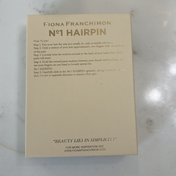 Fiona Franchimon No 1 Hairpin x 3 - Picture 3 of 3